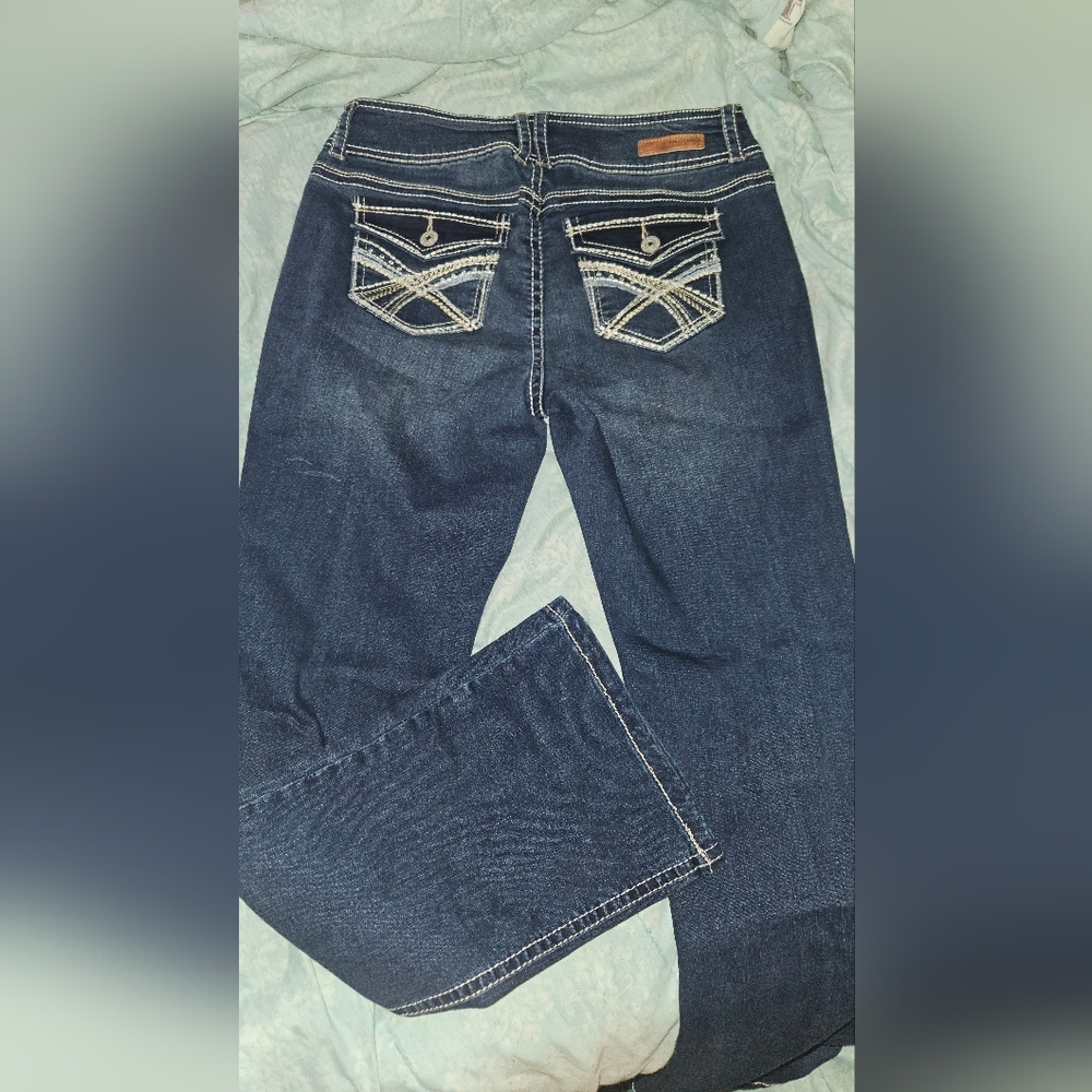 Womens Wallflower Size 13 Bootcut Jeans - Picture 2 of 4